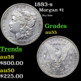 1883-s Morgan Dollar $1 Grades Choice AU