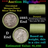 ***Auction Highlight*** Manufactures Hanover Trust Shotgun 1885 & 'D' Ends Mixed Morgan/Peace Silver