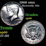 1966 sms Kennedy Half Dollar 50c Grades sp66