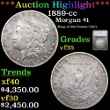 ***Auction Highlight*** 1889-cc Morgan Dollar $1 Graded vf35 By SEGS (fc)