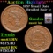 ***Auction Highlight*** 1857 Small Date Braided Hair Large Cent 1c Graded ms62 bn By SEGS (fc)