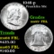 1948-p Franklin Half Dollar 50c Grades GEM+ FBL