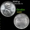 1943-p Lincoln Cent 1c Grades GEM++ Unc