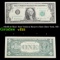 1963B $1 'Barr Note' Federal Reserve Note (New York, NY) Grades vf+