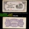 1942 Philippines WWII Japanese Occupation Currency, 50 Centavos Note Grades Select CU