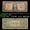 1935A $1  Silver Certificate Hawaii WWII Emergency Currency Grades f, fine
