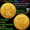 ***Auction Highlight*** 1798 Small 8 BD-6 Gold Draped Bust Half Eagle $5 Graded au55 Details By SEGS