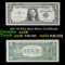 1957 $1 Blue Seal Silver Certificate Grades Choice AU/BU Slider