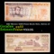 1987 Mexico 5000 Pesos Bank Note, Series JC Grades Select AU