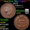 ***Auction Highlight*** 1872 Indian Cent 1c Graded au55 By SEGS (fc)