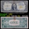 1935A $1 Silver Certificate North Africa, WWII Emergency Currency, Signatures of Julian & Morgenthau