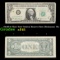1963B $1 'Barr Note' Federal Reserve Note (Richmond, VA) Grades xf+