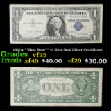 1957A **Star Note** $1 Blue Seal Silver Certificate Grades vf+