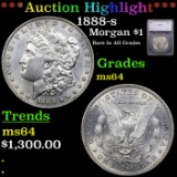***Auction Highlight*** 1888-s Morgan Dollar $1 Graded ms64 By SEGS (fc)
