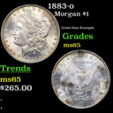 1883-o Morgan Dollar $1 Grades GEM Unc