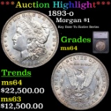 ***Auction Highlight*** 1893-o Morgan Dollar $1 Graded ms64 BY SEGS (fc)