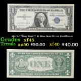 1957A **Star Note** $1 Blue Seal Silver Certificate Grades xf+