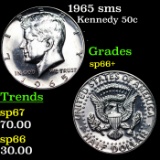 1965 sms Kennedy Half Dollar 50c Grades sp66+