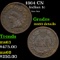 1864 CN Indian Cent 1c Grades Unc Details