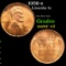 1950-s Lincoln Cent 1c Grades Choice+ Unc RD