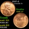 1947-d Lincoln Cent 1c Grades GEM++ Unc RD