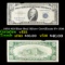 1953 $10 Blue Seal Silver Certificate Fr-1706 Grades vf+