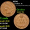 1909 Indian Cent 1c Grades Select Unc BN