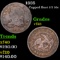 1835 Capped Bust Half Dime 1/2 10c Grades vf+