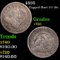 1835 Capped Bust Half Dime 1/2 10c Grades vf+