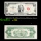 1953 $2 Red Seal United States Note Grades vf++