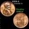 1958-d Lincoln Cent 1c Grades GEM+ Unc RD
