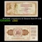 1978-1981 yugoslavia 10 Dinara Note P# 87B Grades xf+