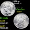 1926-p Peace Dollar $1 Grades Choice+ Unc