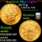 ***Auction Highlight*** 1872-p Gold Liberty Double Eagle 20 Graded ms62 By SEGS (fc)
