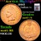 ***Auction Highlight*** 1890 Indian Cent 1c Graded ms65 rb BY SEGS (fc)