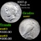 1927-p Peace Dollar $1 Grades Select Unc