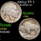 1913-p TY I Buffalo Nickel 5c Grades vf++