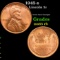 1945-s Lincoln Cent 1c Grades GEM Unc RB