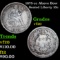 1875-cc Above Bow Seated Liberty Dime 10c Grades vf, very fine