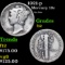 1921-p Mercury Dime 10c Grades f, fine