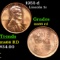 1952-d Lincoln Cent 1c Grades GEM+ Unc RD