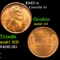 1947-s Lincoln Cent 1c Grades GEM++ Unc RD