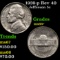 1939-p Rev 40 Jefferson Nickel 5c Grades GEM++ Unc