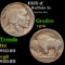 1925-d Buffalo Nickel 5c Grades vg+