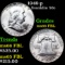 1949-p Franklin Half Dollar 50c Grades GEM+ FBL
