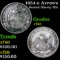 1854-o Arrows Seated Half Dollar 50c Grades vf+