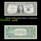1957B $1 Blue Seal Silver Certificate Grades Choice AU/BU Slider