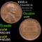 1925-s Lincoln Cent 1c Grades Choice AU/BU Slider