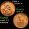 1944-s Lincoln Cent 1c Grades GEM++ Unc RD