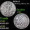 1938-d Walking Liberty Half Dollar 50c Grades xf